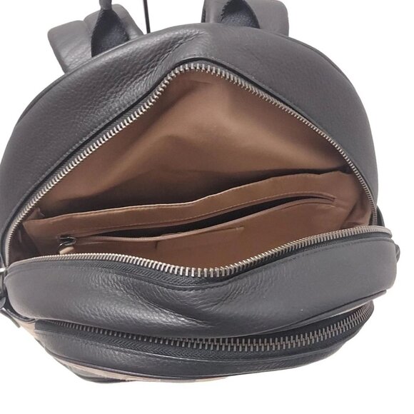 COACH Thompson Backpack Signature Jacquard with Varsity Stripe Navy - 132-080625 - Picture 9 of 10